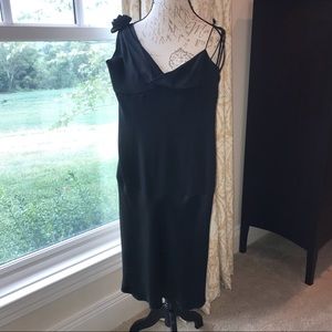 Armani Collezioni black cocktail dress